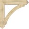 Ekena Millwork Thorton Arts & Crafts Rough Sawn Bracket, Douglas Fir, 6"W x 40"D x 40"H BKT06X40X40THR03RDF - alternate 3